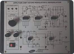Amplitude Shift Keying Modulation/Demodulation Trainer