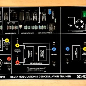 Delta Modulation Demodulation Trainer
